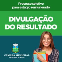 Divulgação do Resultado Preliminar - Prova de Seleção do Estágio Remunerado - Edital nº 002/2022