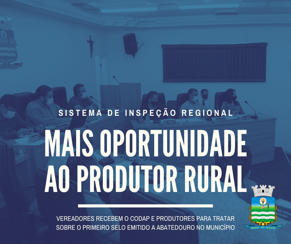 Mais oportunidade ao produtor rural