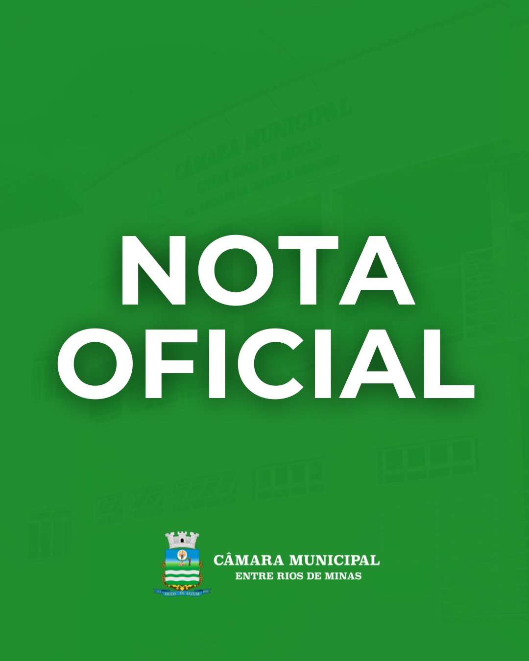 NOTA OFICIAL